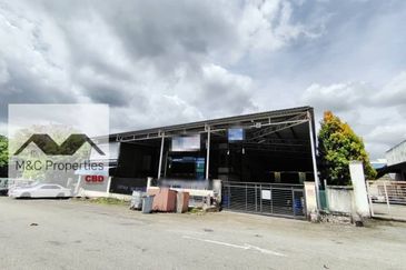 Light Industrial Park 2 Storey Semi-D Factory Lot Senawang For Rent!!