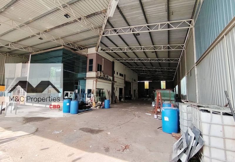 Light Industrial Park 2 Storey Semi-D Factory Lot Senawang For Rent!!