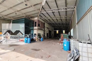 Light Industrial Park 2 Storey Semi-D Factory Lot Senawang For Rent!!