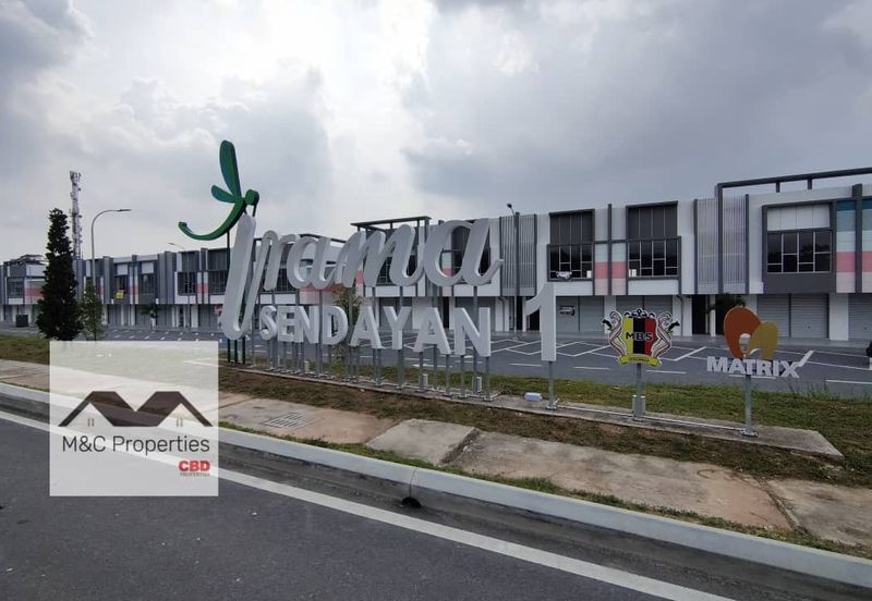 Irama Biz Sendayan Brand New Facing Main Road Ground Floor Shop - Rent