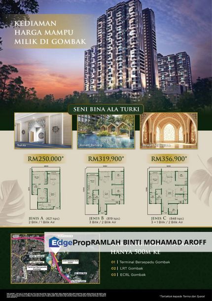 RESIDENSI FLORA HIJAUAN @ MELATI EAST, GOMBAK, Selangor, Gombak