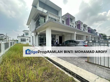 Bandar Hillpark Type Meranti 2 Puncak Alam Double Storey END LOT + NEAR PLAYGROUND + RENOVATED TABLE TOP, Selangor, Bandar Puncak Alam