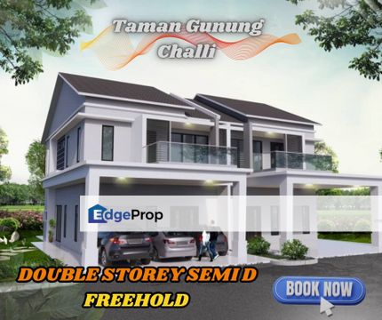 𝐓𝐀𝐌𝐀𝐍 𝐆𝐔𝐍𝐔𝐍𝐆 𝐂𝐇𝐀𝐋𝐋𝐈 𝐑𝐔𝐌𝐀𝐇 𝐁𝐄𝐑𝐊𝐄𝐌𝐁𝐀𝐑 𝟐 𝐓𝐈𝐍𝐆𝐊𝐀𝐓 FOR SALE, Kedah, Alor Setar