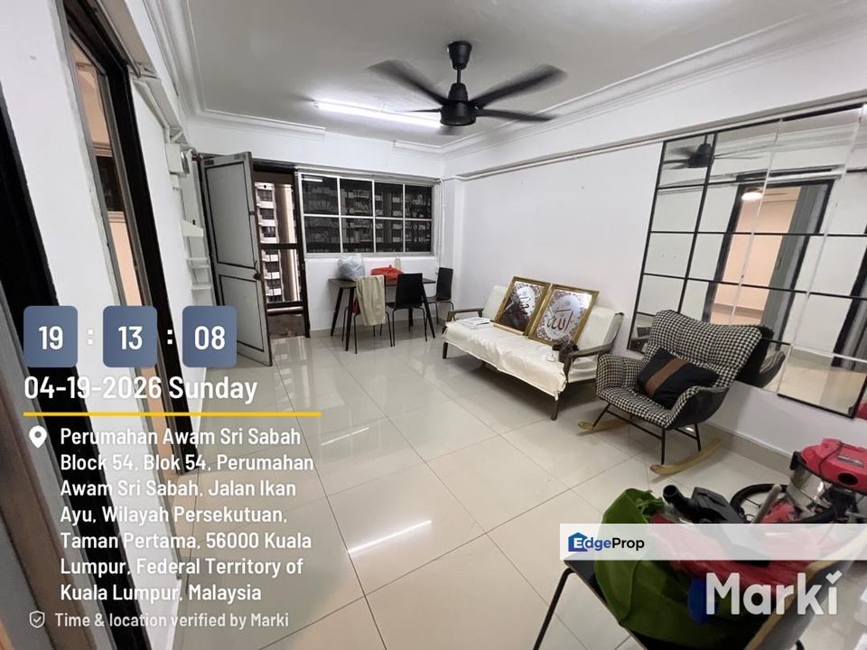 Flat Sri Sabah FOR RENT @ Cheras, Kuala Lumpur, Kuala Lumpur, Cheras