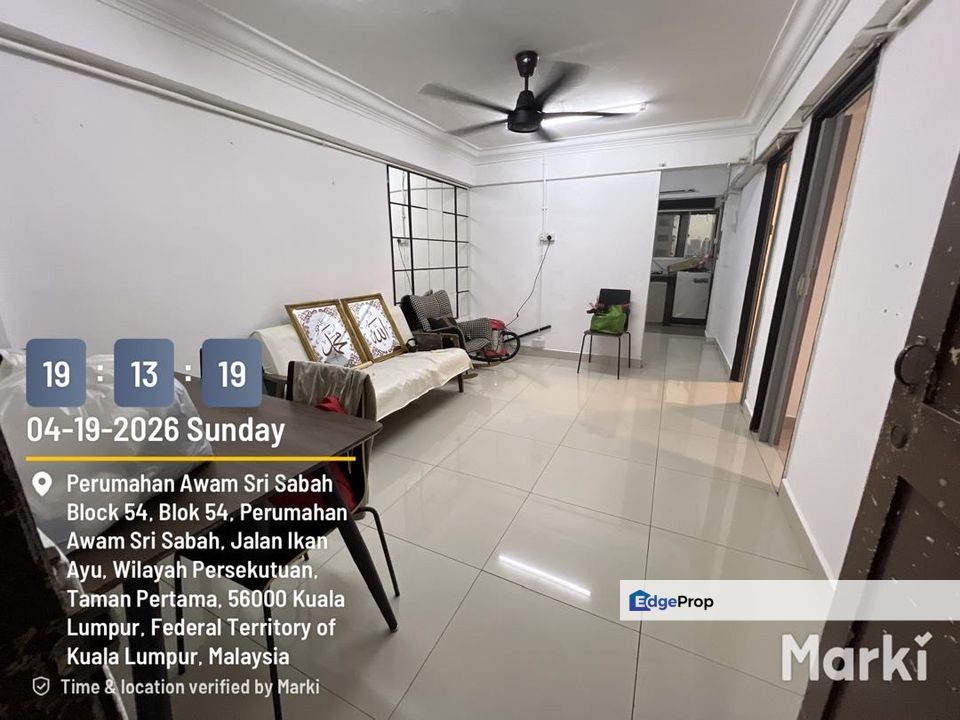Flat Sri Sabah FOR RENT @ Cheras, Kuala Lumpur, Kuala Lumpur, Cheras