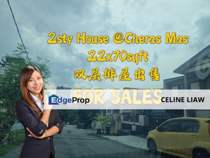 2sty House FREEHOLD JALAN MAS , CHERAS MAS , Selangor, Batu 9th Cheras