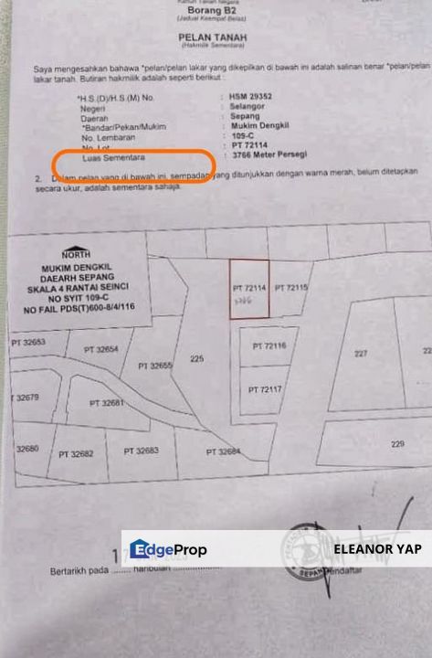 Cheap Land For Sale in Bukit Damar Dengkil Near Gamuda Cove, Selangor, Cyberjaya