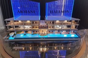 Armani Hallson KLCC For Sale in KLCC Rare Freehold Investment Suites with 300m Link Bridge to KLCC