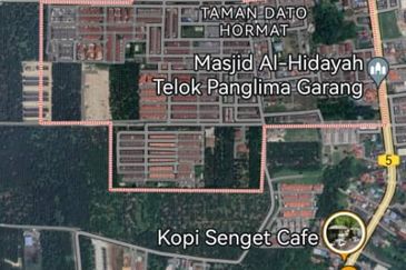 Taman Dato Hormat, Telok Panglima Garang