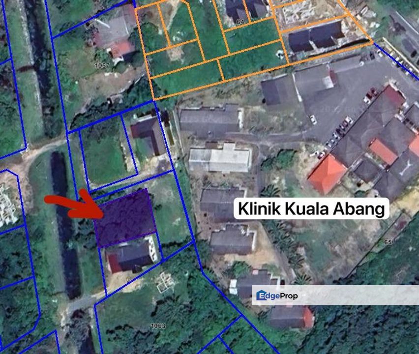 Tanah Lot Banglo Belakang Klinik Kuala Abang, Terengganu, Dungun