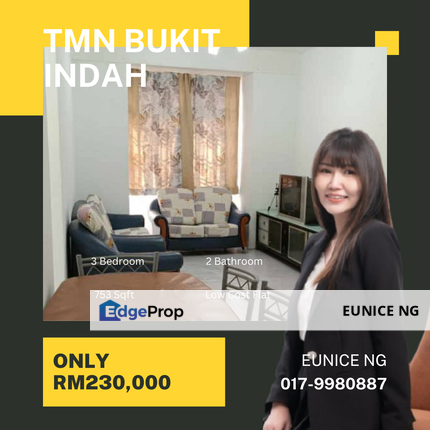 Flat Bukit Indah ( Good Condition ), Johor, 