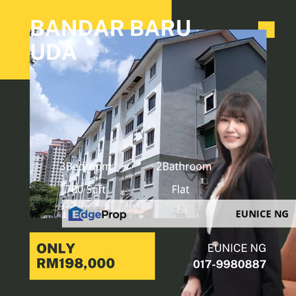 Bandar Baru Uda Flat, Johor, Johor Bahru