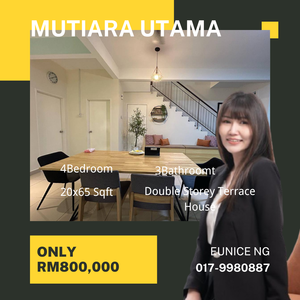 Taman Mutiara Utama (Double Storey Terrace House For Sale) for Sale ...