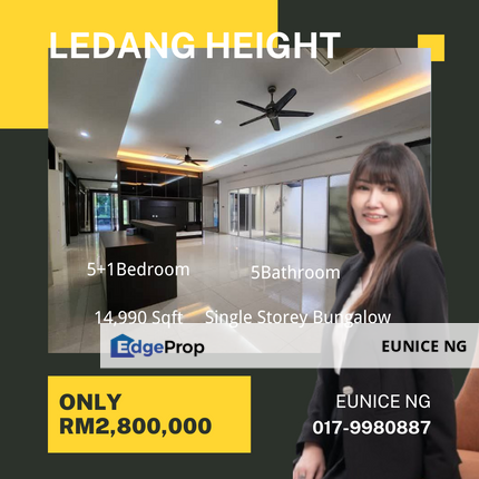Ledang Heights - Single Storey Bungalow, Johor, Johor Bahru