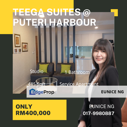 Teega Suites @ Puteri Harbour ( Studio For Sale ), Johor, 