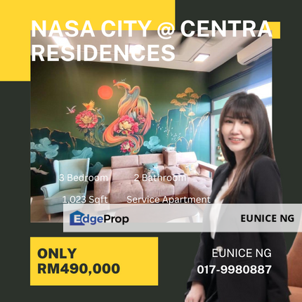 Nasa City @ Centra Residences (Fully Renovated Unit For Sale), Johor, Johor Bahru