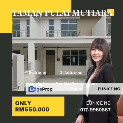 Taman Pulai Mutiara - Double Storey Terrace House (18x65 Sqft), Johor, Kangkar Pulai