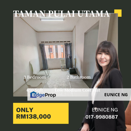 Taman Pulai Utama (Low Medium Cost Flat), Johor, Skudai