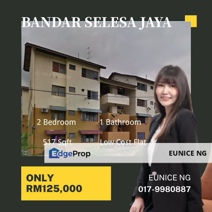 Bandar Selesa Jaya Flat - Unblock View, Johor, Skudai