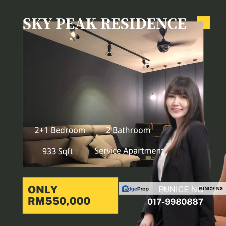 Sky Peak Residence - 933Sqft Renovated Unit For Sell, Johor, Setia Tropika