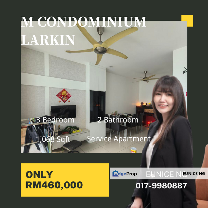M Condominium @ Larkin (City View), Johor, Johor Bahru