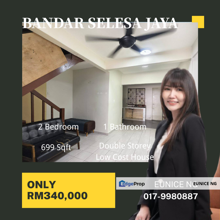 Jalan Silat Gayung, Bandar Selesa Jaya (Double Storey Low Cost House), Johor, Skudai