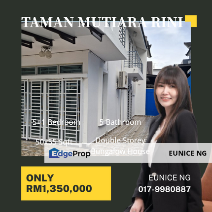 Taman Mutiara Rini @ Skudai -Double Storey Bungalow House For Sale for ...