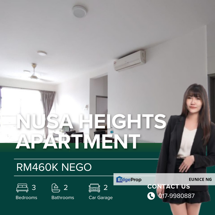 Nusa Heights Apartment @ Taman Nusa Puncak , Johor, Gelang Patah