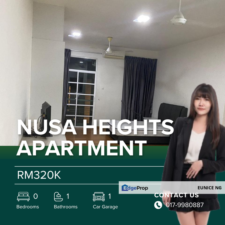 Nusa Heights Apartment @ Taman Nusa Puncak, Johor, Gelang Patah