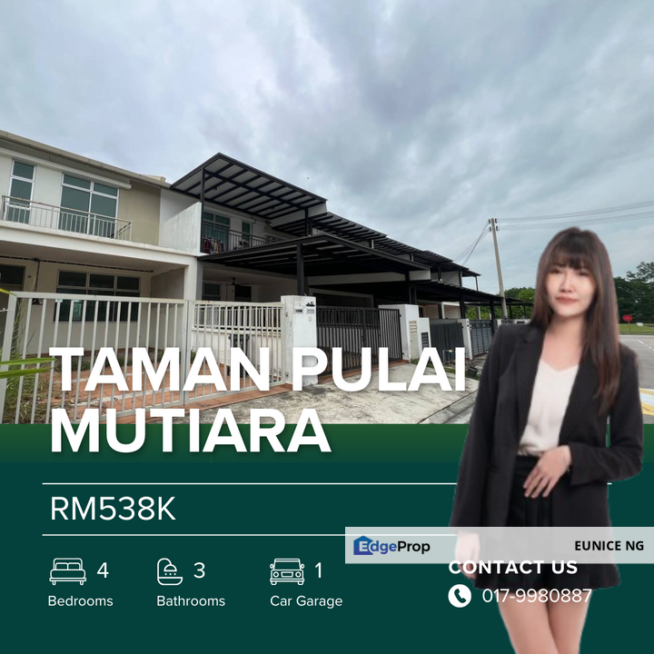 Taman Pulai Mutiara @ Double Storey Terrace House, Johor, 