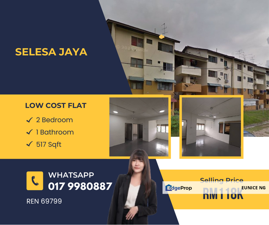 Bandar Selesa Jaya Flat - Unblock View, Johor, Skudai