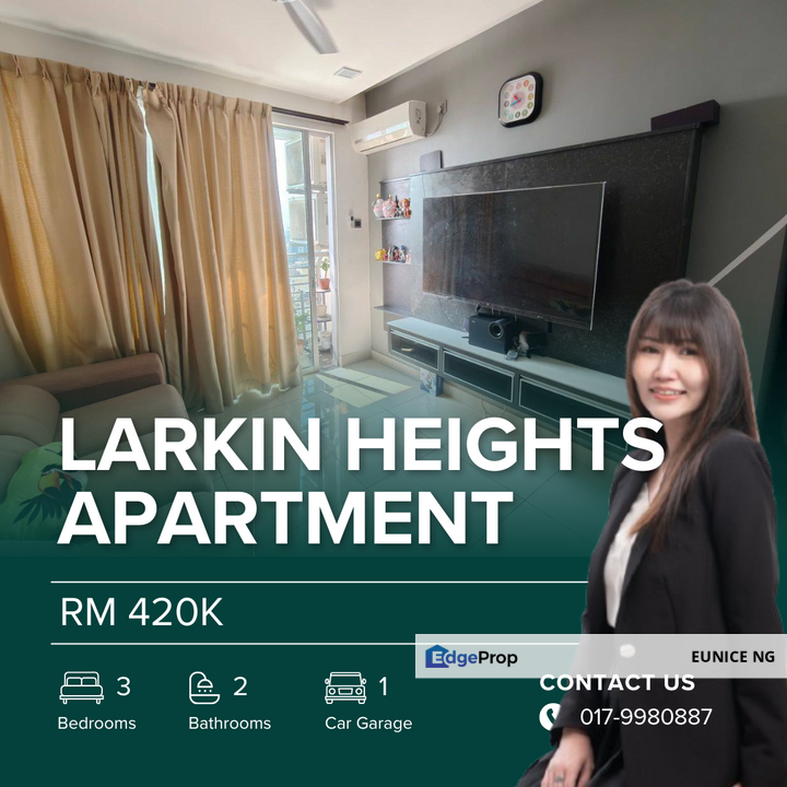Larkin Heights Apartment @ Larkin, Johor, Johor Bahru
