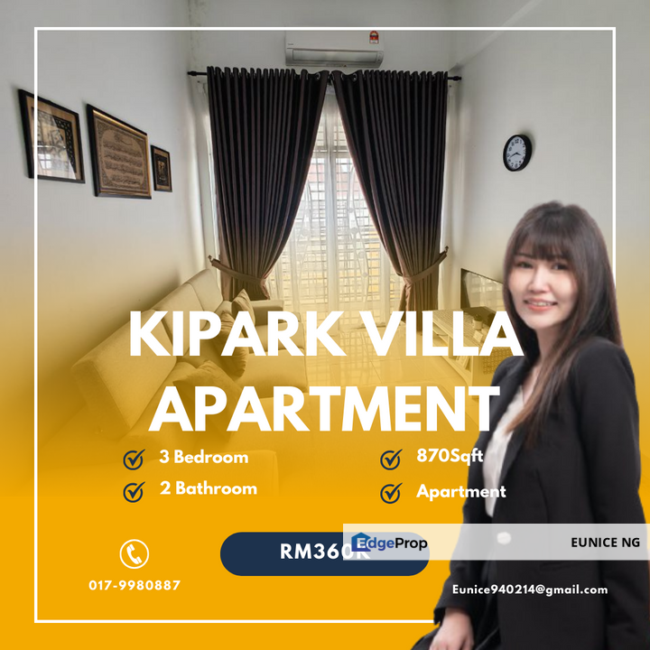 Kipark Villa Apartment @ Tampoi Indah, Johor, Tampoi