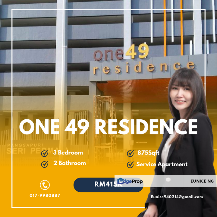 One 49 Residence @ Brand New Unit, Johor, Johor Bahru