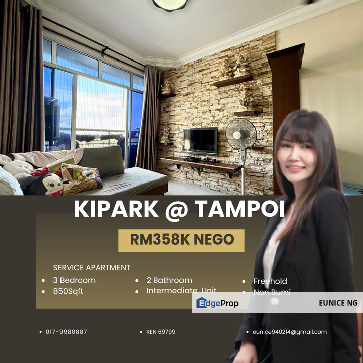 🌟For Sale🌟 Kipark @ Tampoi Indah, Johor, Tampoi