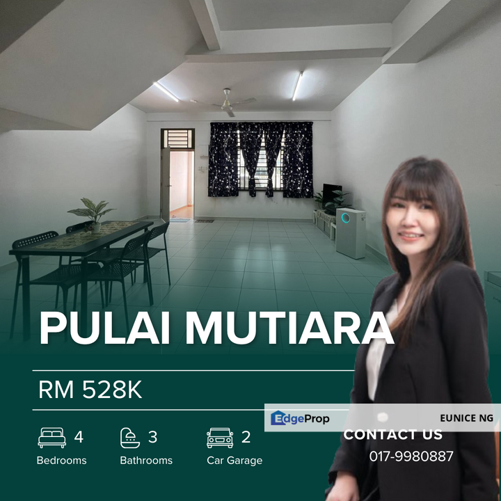 Taman Pulai Mutiara - For Sale Double Storey Terrace House , Johor, 