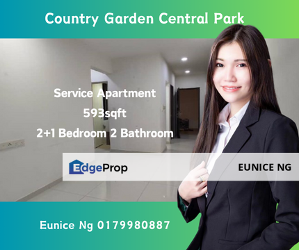 Country Garden Central Park, Service Apartment, Johor, Johor Bahru