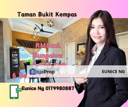 Taman Bukit Kempas, Bungalow, Renovation Unit, Johor, Johor Bahru