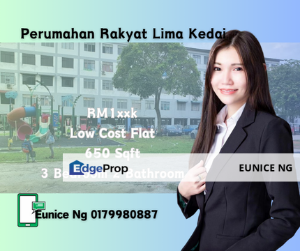 Perumahan Rakyat Lima Kedai, Low Cost Flat, Johor, Skudai