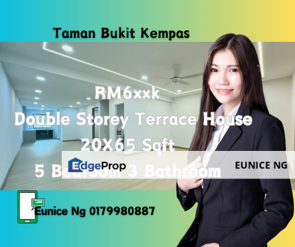 Bukit Kempas (Double Storey Terrace House), Johor, Johor Bahru