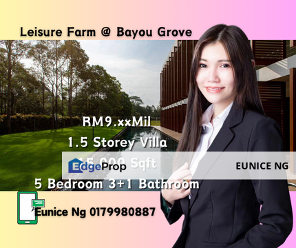 Leisure Farm @ Bayou Grove - (1.5 Storey Villa), Johor, Gelang Patah