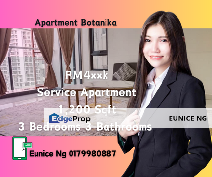 Apartment Botanika - (3Bedroom 3Bathroom), Johor, Johor Bahru