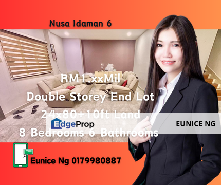 Nusa Idaman 6 - (Double Storey End Lot), Johor, 