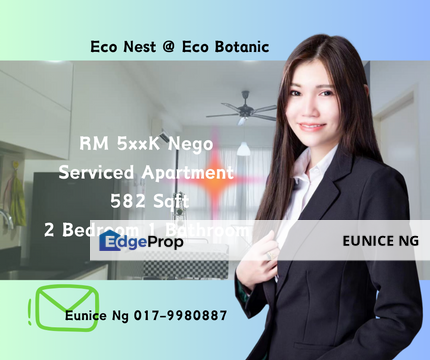 Eco Nest @ Eco Botanic - (Fully Furnished) , Johor, Nusajaya