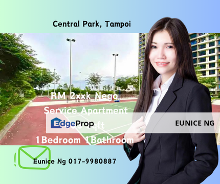 Central Park, Tampoi - (Fully Renovated & Fully Furnished Modern Studio), Johor, Johor Bahru