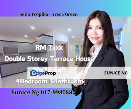 Setia Tropika, Areca Green - (Double Storey Terrace House), Johor, Setia Tropika
