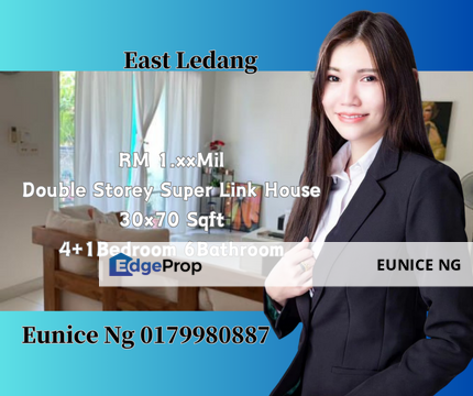 East Ledang - (Double Storey Super Link House), Johor, Nusajaya