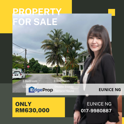 Jalan Emas, Taman Seri Skudai, Double Storey Terrace House, Johor, Skudai