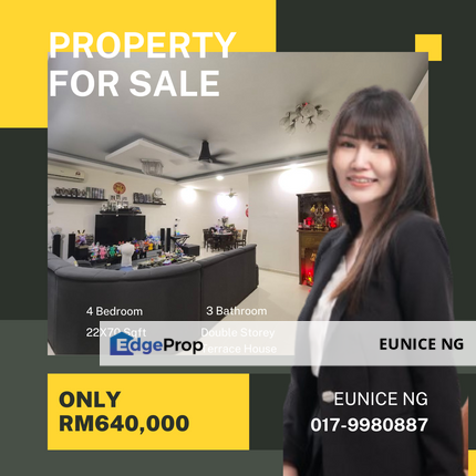 Jalan Pulai, Taman Pulai Utama - (Double Storey Terrace House), Johor, Skudai