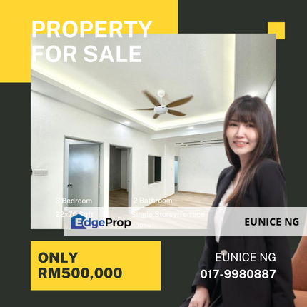 Jalan Perak, Sri Skudai - ( Single Storey Terrace House For Sale ), Johor, Skudai